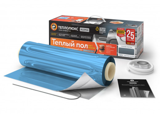 Нагревательный мат Теплолюкс Alumia 75 Вт/0,5 кв.м —