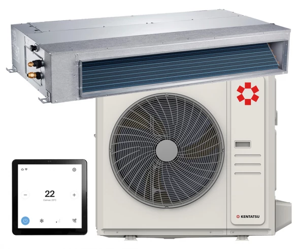 Канальный инверторный кондиционер Kentatsu KSMB165HZRN1W/KSUNB165HZRN3