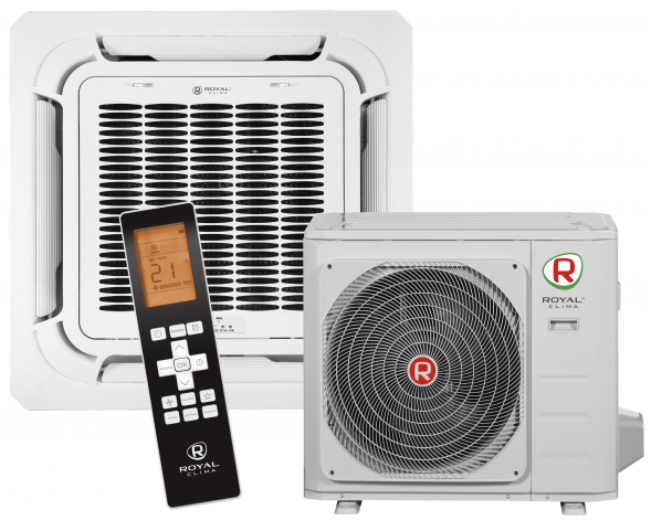 Кассетный кондиционер Royal Clima ES-C 12HRI/ES-E 12HXI/ES-C pan/1X