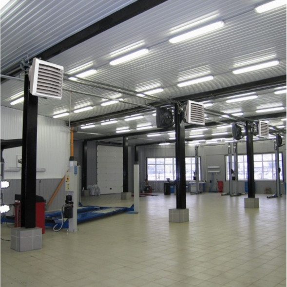 Водяной тепловентилятор Волкано РУ1 EC 5-30 кВт