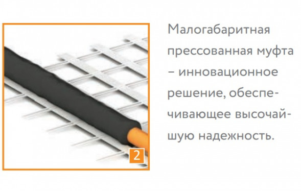 Нагревательный мат Теплолюкс Tropix МНН 1920 Вт/12,0 кв.м