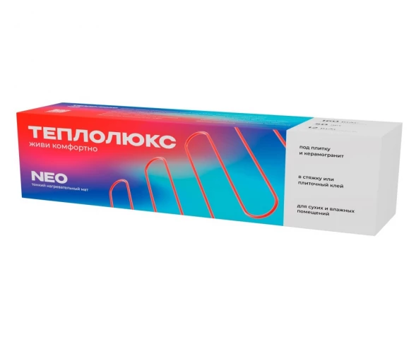 Мат нагревательный Теплолюкс NEO 1280 Вт/8,0 кв.м