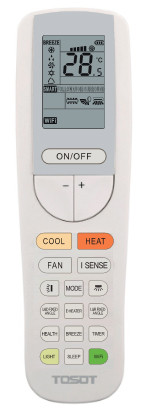 Кондиционер Tosot T12H-STR/I-S/T12H-STR/O