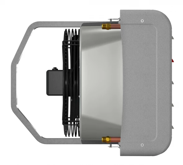 Водяной тепловентилятор ГРЕЕРС ВС-1230ЕСМ серый