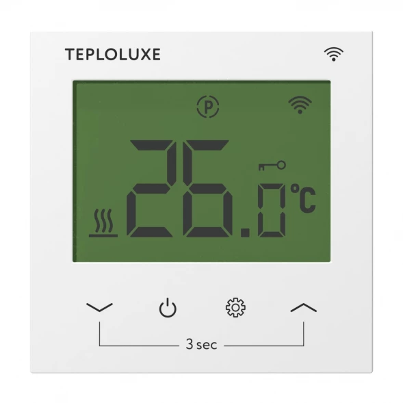 Терморегулятор программируемый Теплолюкс Pontus WiFi белый