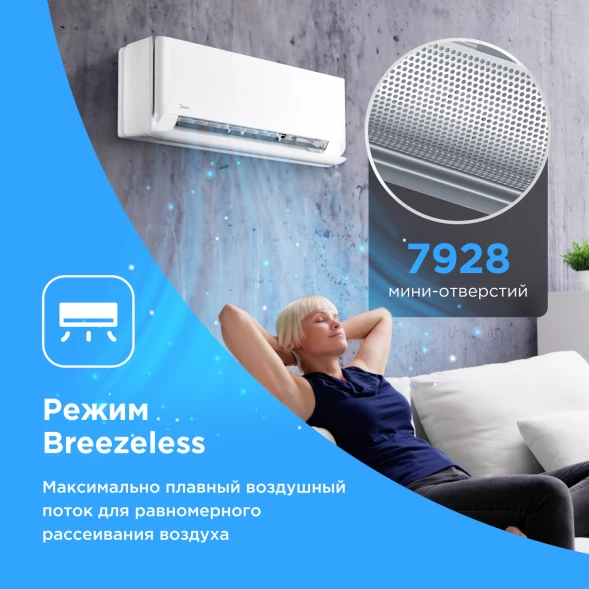 Кондиционер инверторный Midea MSFE1S-12FRN8G1/MOFE1-12FRN8G1