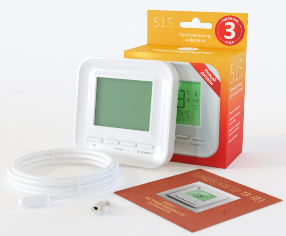 Терморегулятор Теплолюкс 515 белый