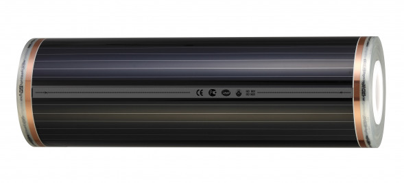 Инфракрасный пленочный теплый пол 0,5 м² с терморегулятором Е